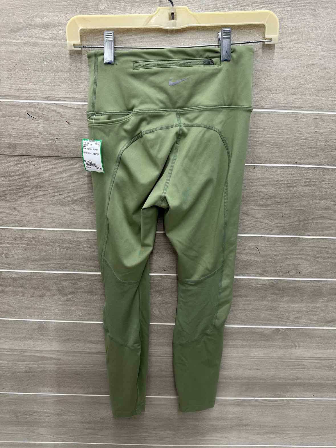 Nike Size XS Olive Womens Leggings