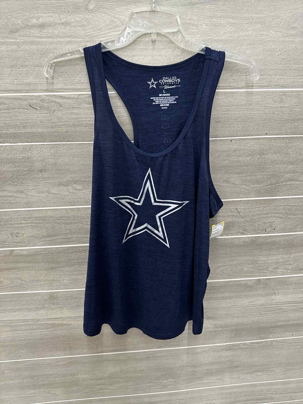 Navy Womens Size L Tank Top