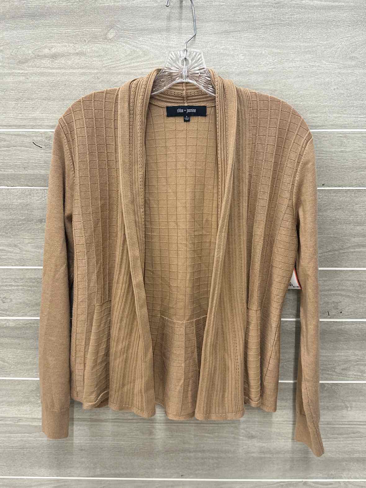 Tan Womens Women Size Small Sweater