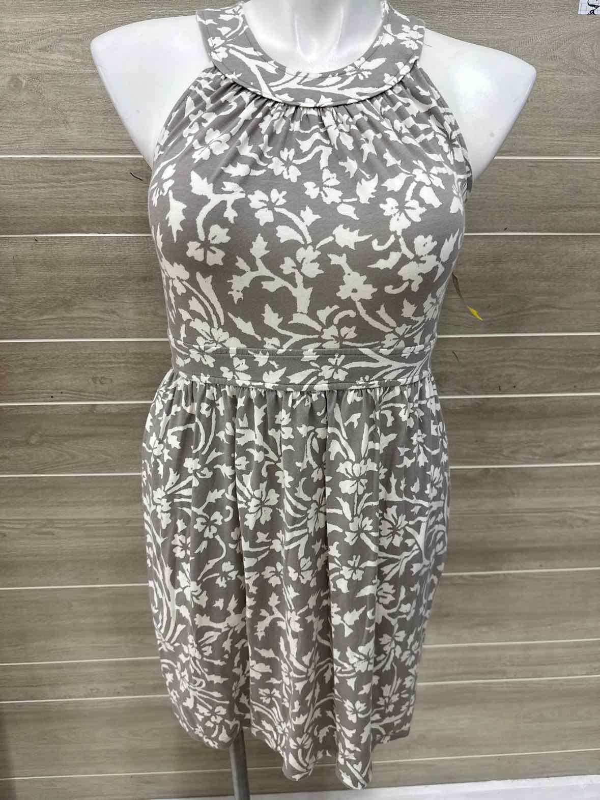 LOFT Gray Womens Women Size 10 Dress