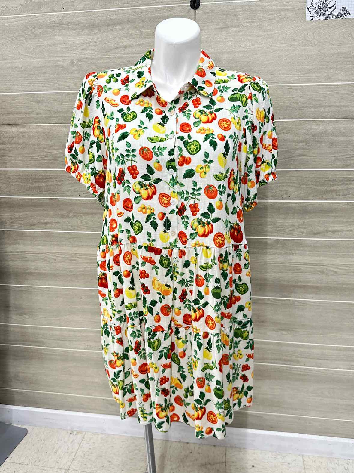 Jane & Delancey Size 1X Multi-Color Plus Dress