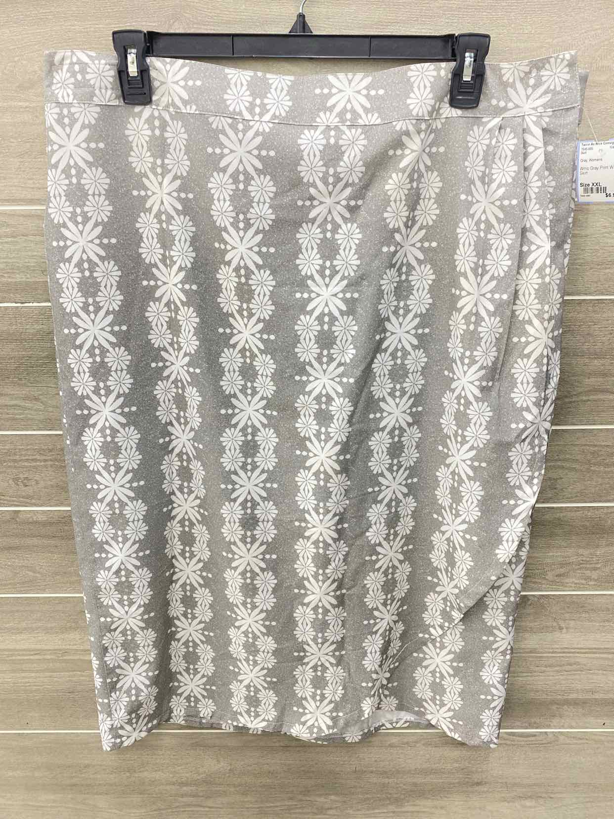 Gray Womens Size XXL Skirt