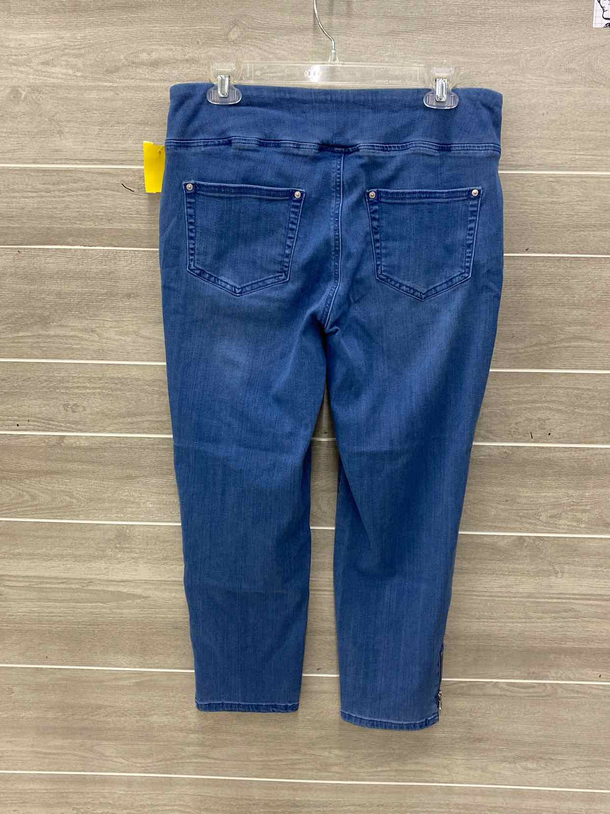 belle by Kim Gravel Blue Womens Women Size 12P Jeans