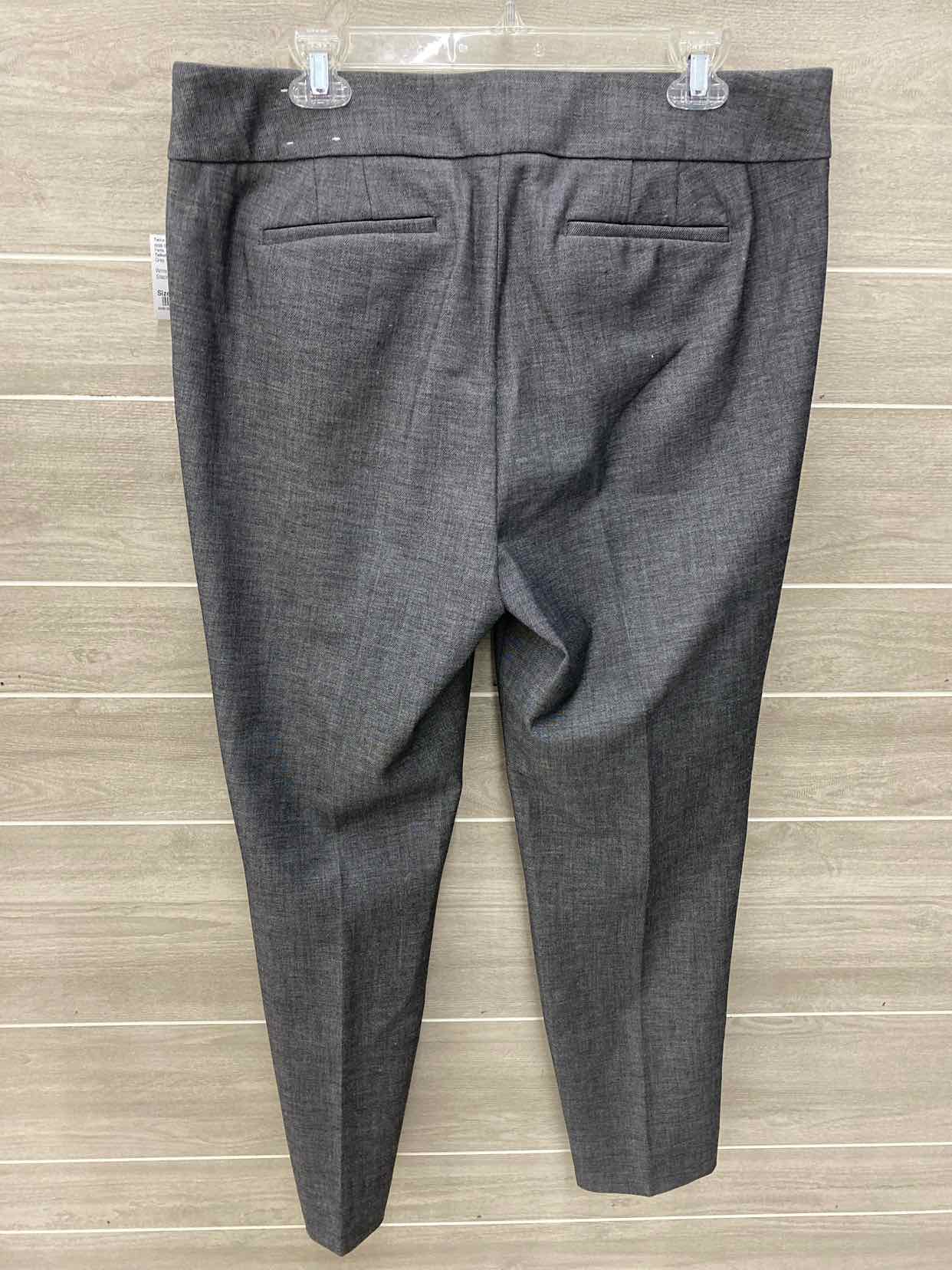 Talbots Gray Womens Size 14 Pants