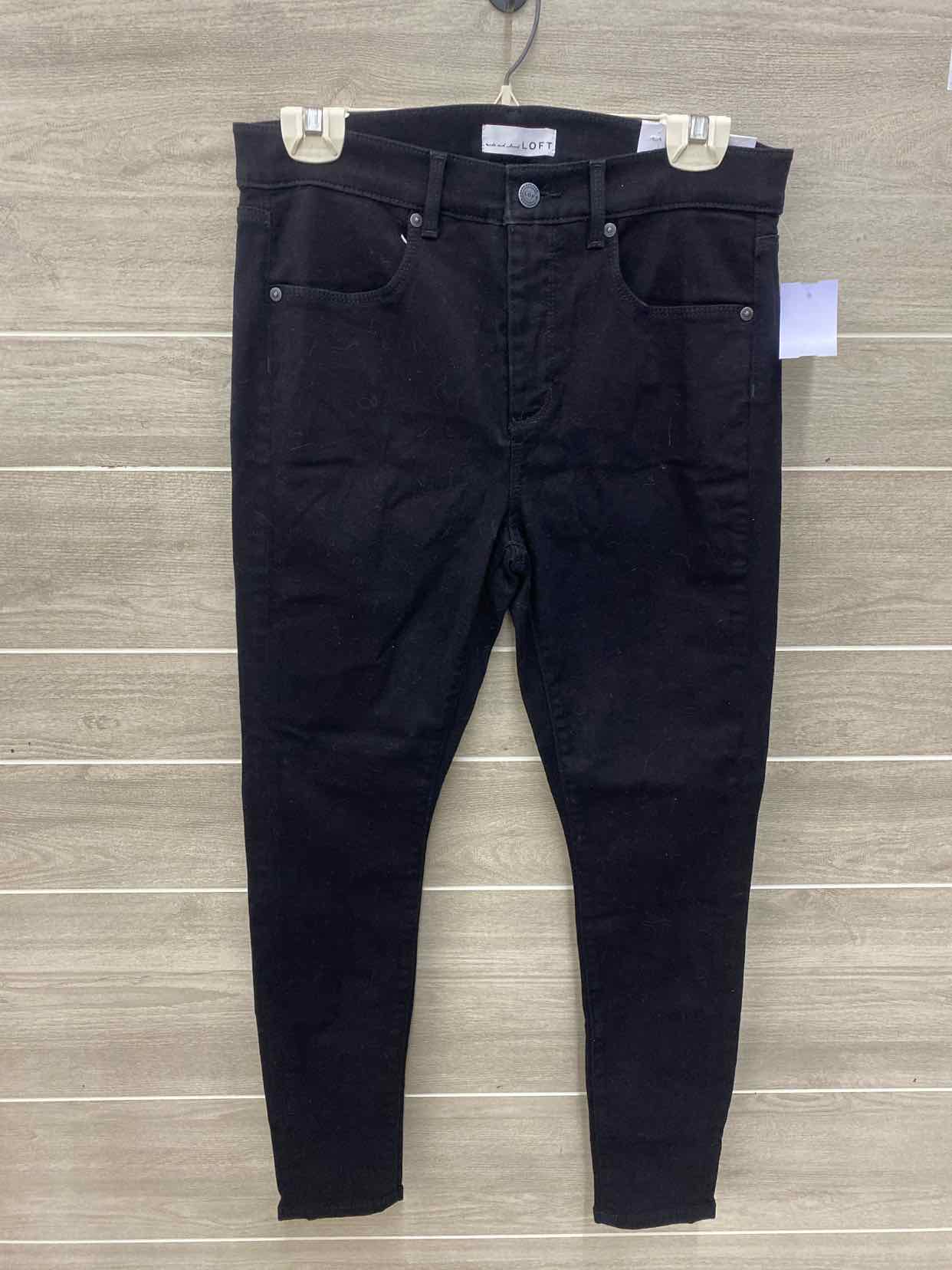 LOFT Black Womens Size 10 Jeans