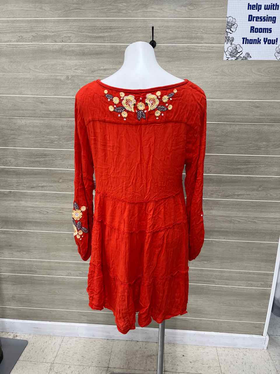 Free People Size S Red Womens Dress