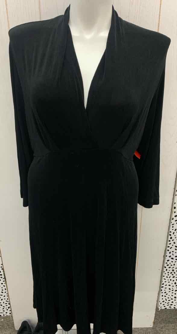 Chico's Black Womens Size 16 Dress