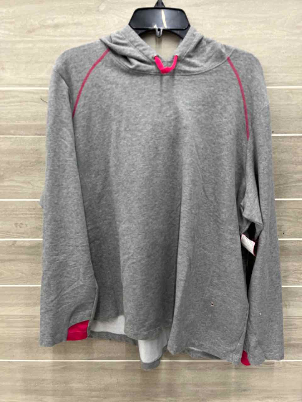 Energy Zone Size 2X Gray Plus Sweatshirt