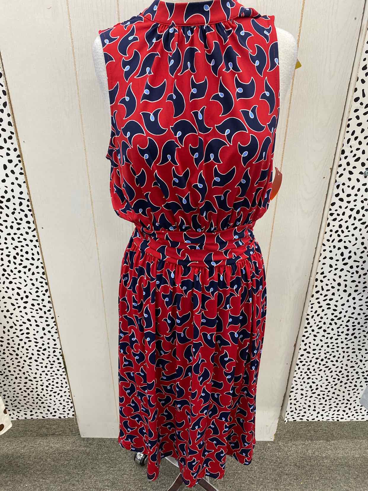 LEOTA Red Womens Size 6 Dress