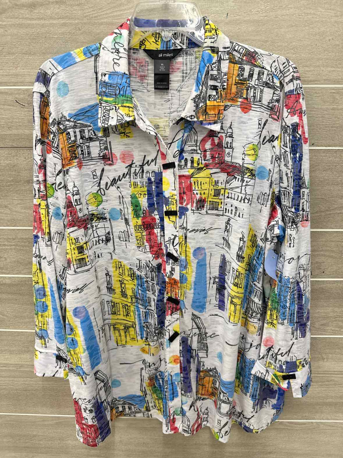 Ali Miles Size 16/18 White Plus Shirt