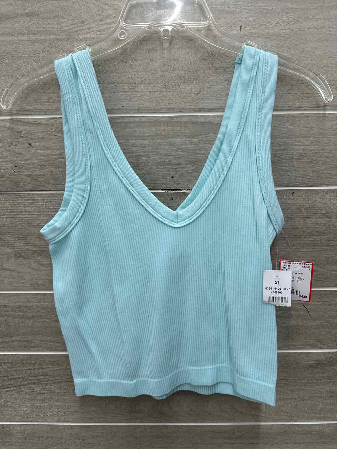 Rue 21 Size XL Blue Junior Tank Top