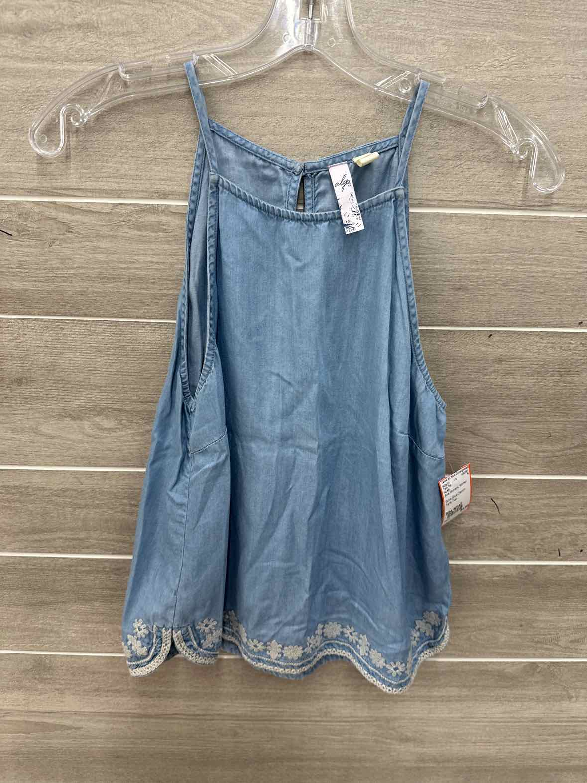 ALYA Blue Womens Women Size Small Tank Top