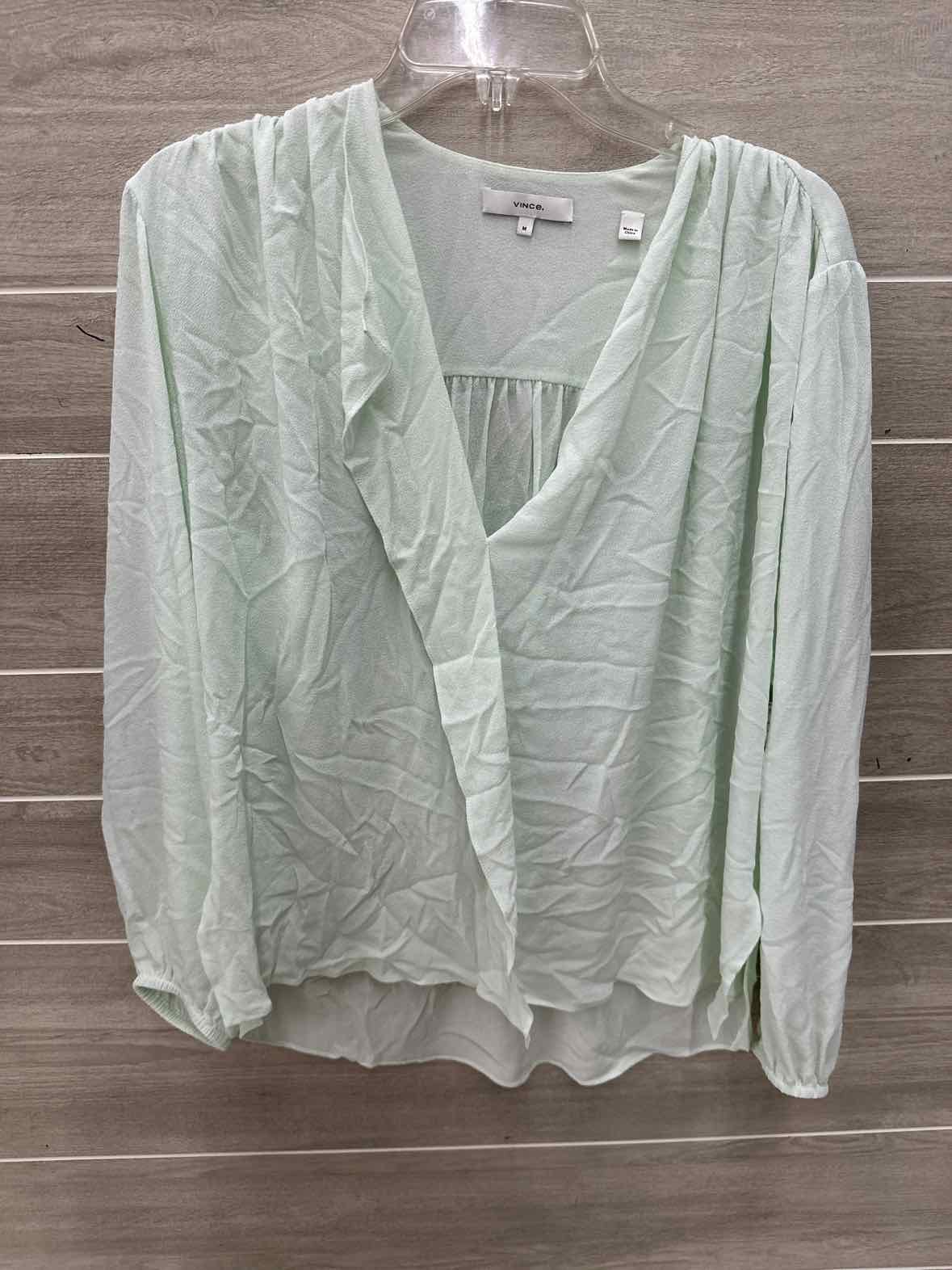 Vince Green Womens Women Size M Shirt