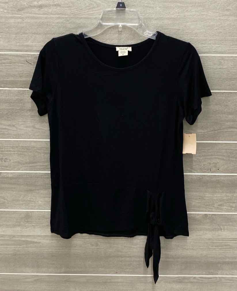 Yelete Black Womens Size Small Shirt