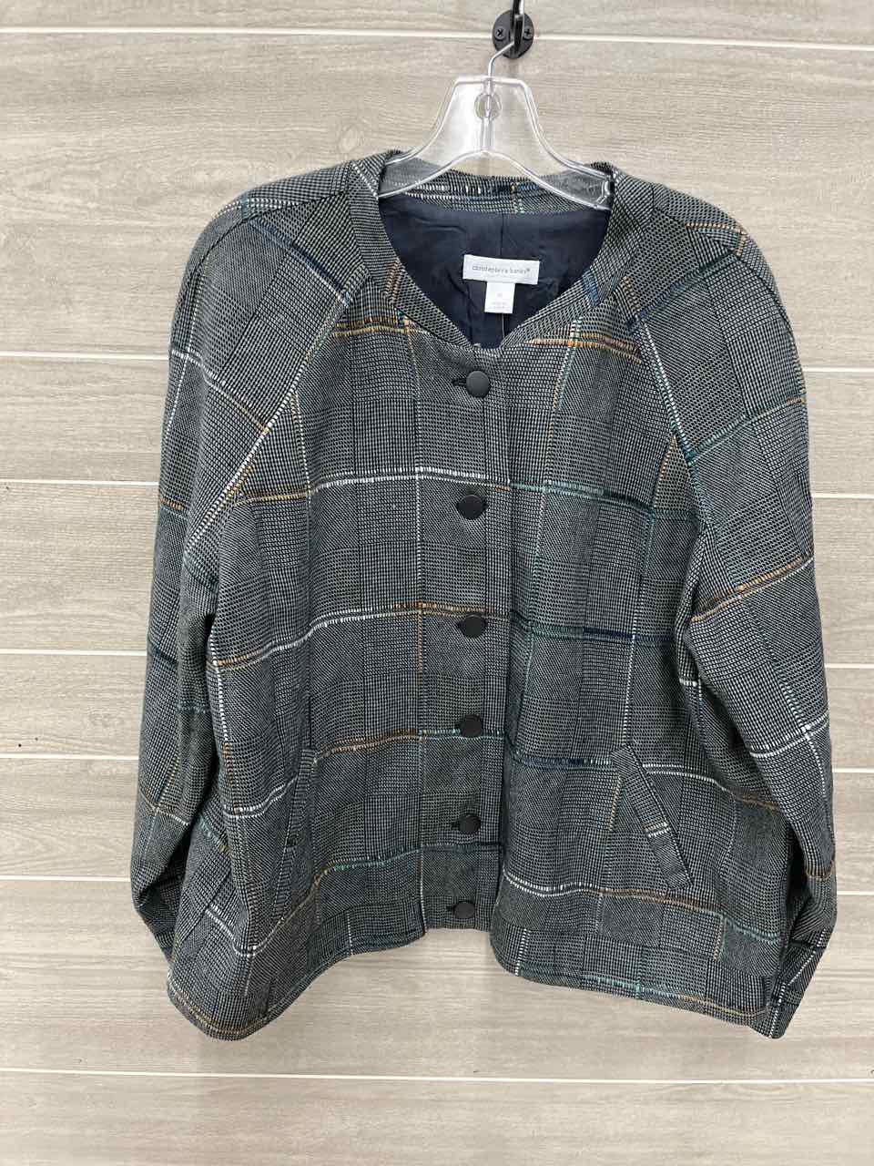 Christopher & Banks Size 14 Olive Womens Blazer