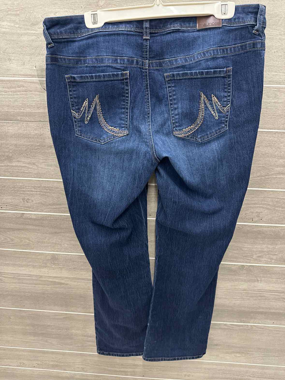 Maurices Size 14WP Blue Petite Jeans