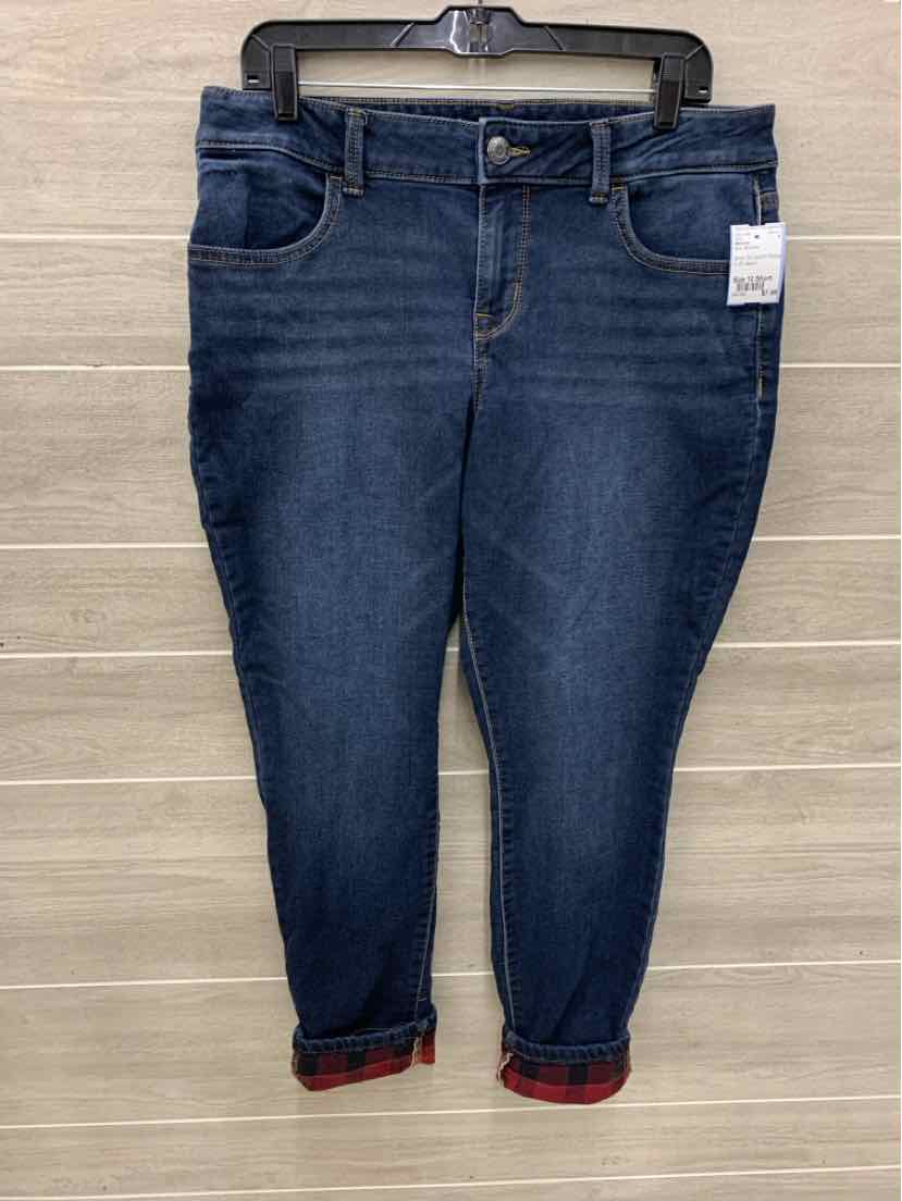 Maurices Blue Womens Size 12 Short Jeans
