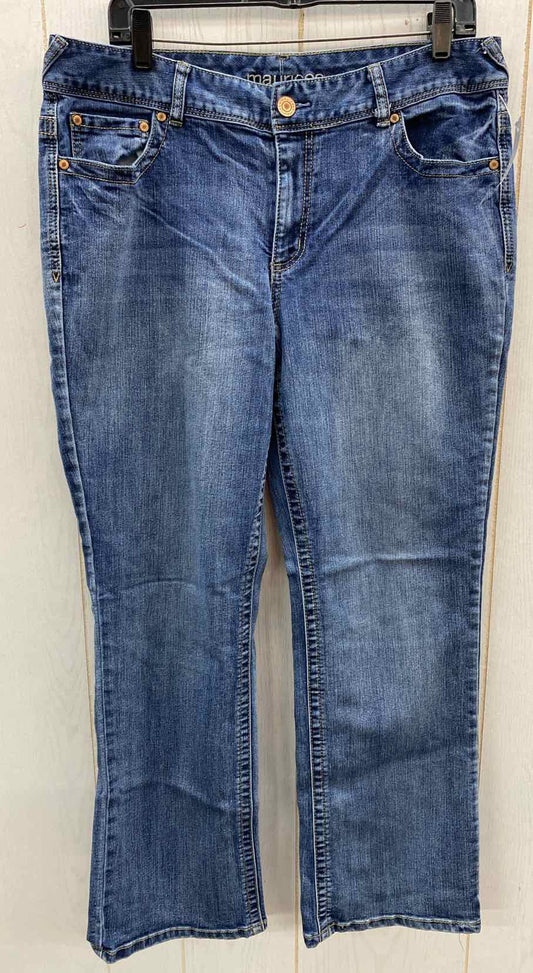 Maurices Blue Womens Size 16 Short Jeans