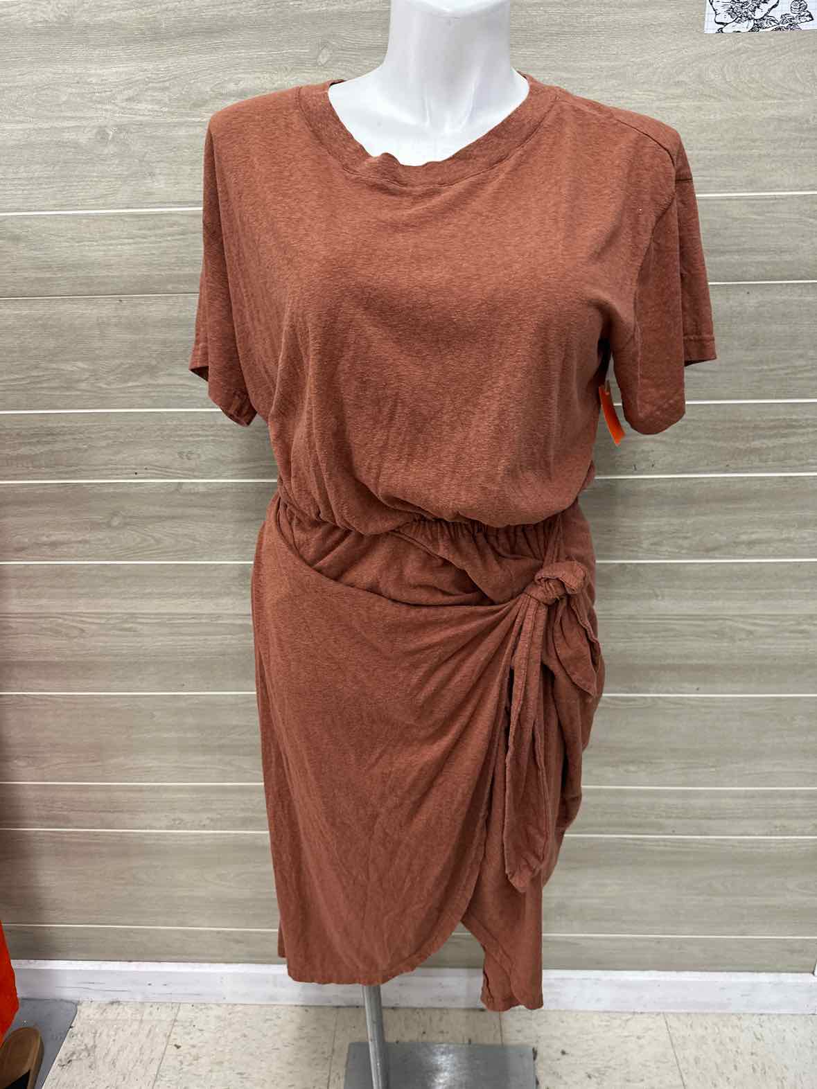 Free People Size L Brown Womens Dress