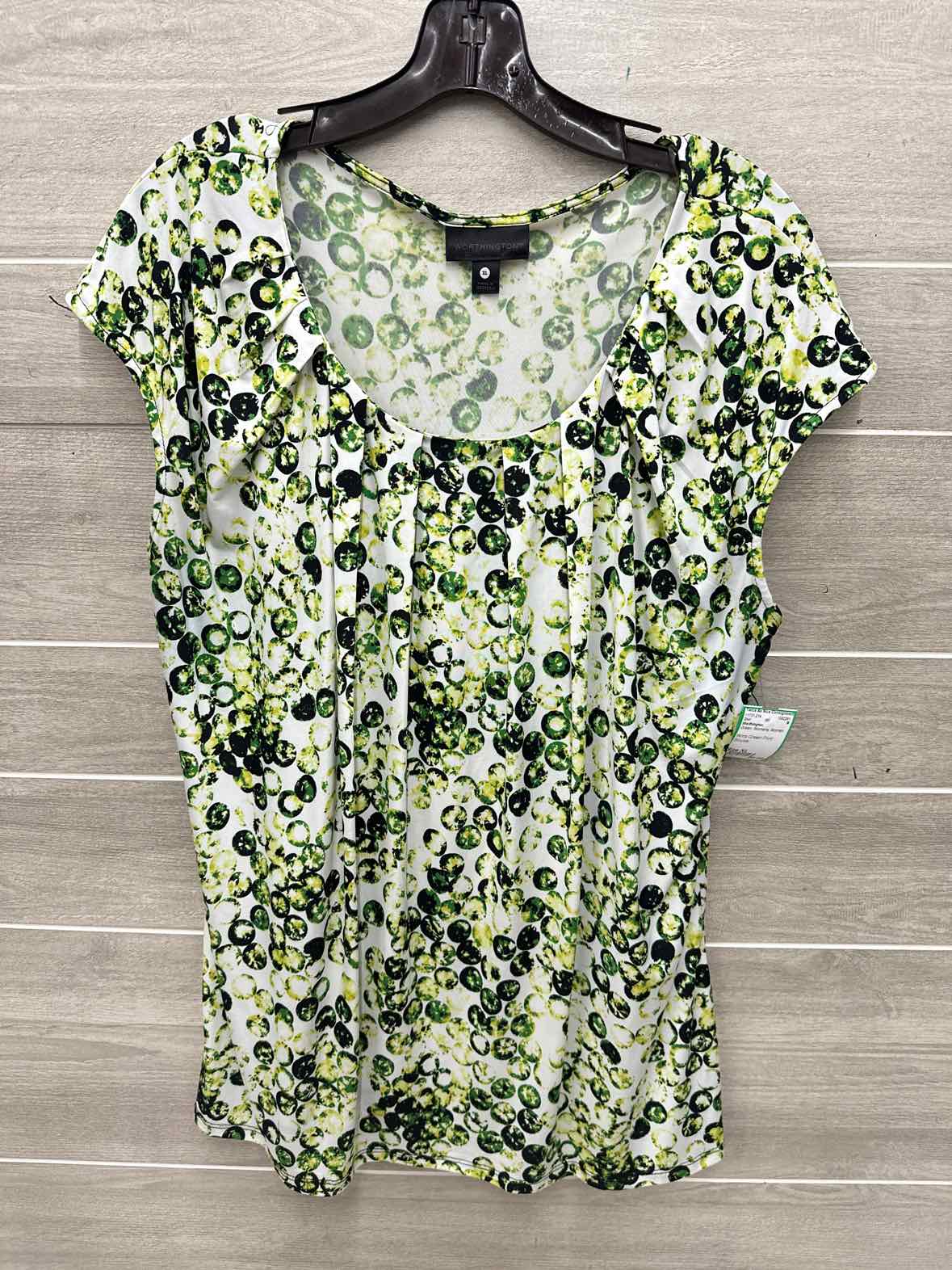 Worthington Size XL Green Womens Shirt