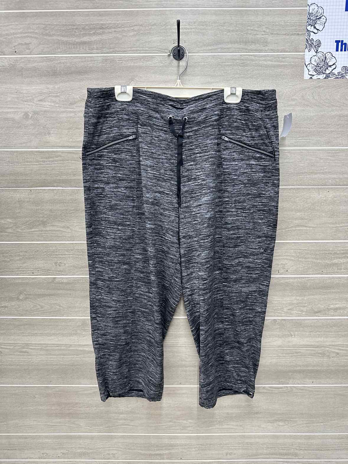 Studio by Energy Zone Gray Womens Women Size 1X Pants