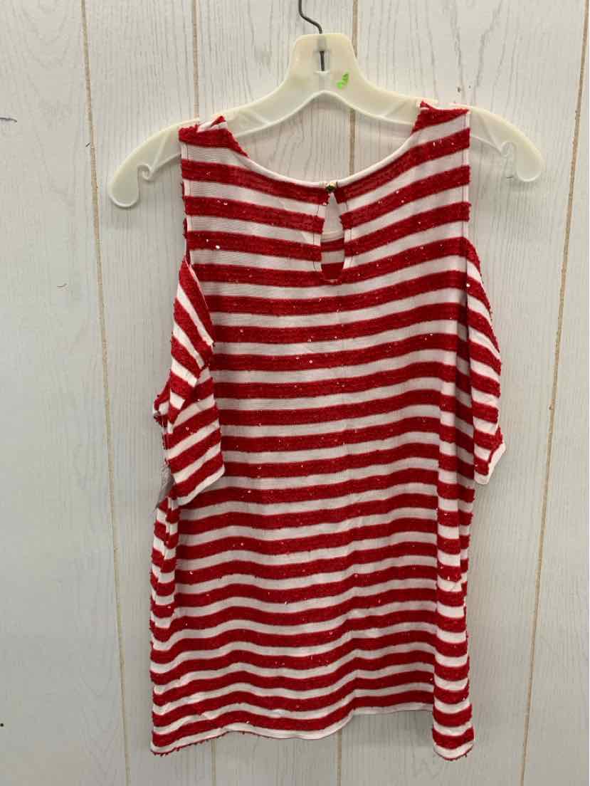 Chico's Red Womens Size Small Shirt