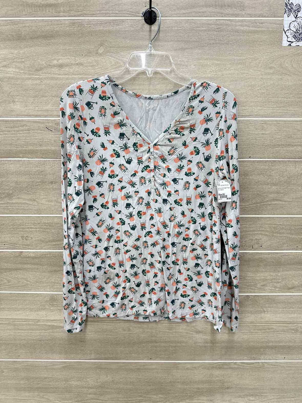 Duluth Green Womens Women Size XS Shirt