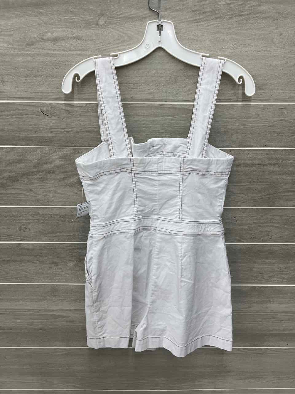 Nicole Miller New York White Womens Women Size 4 Romper