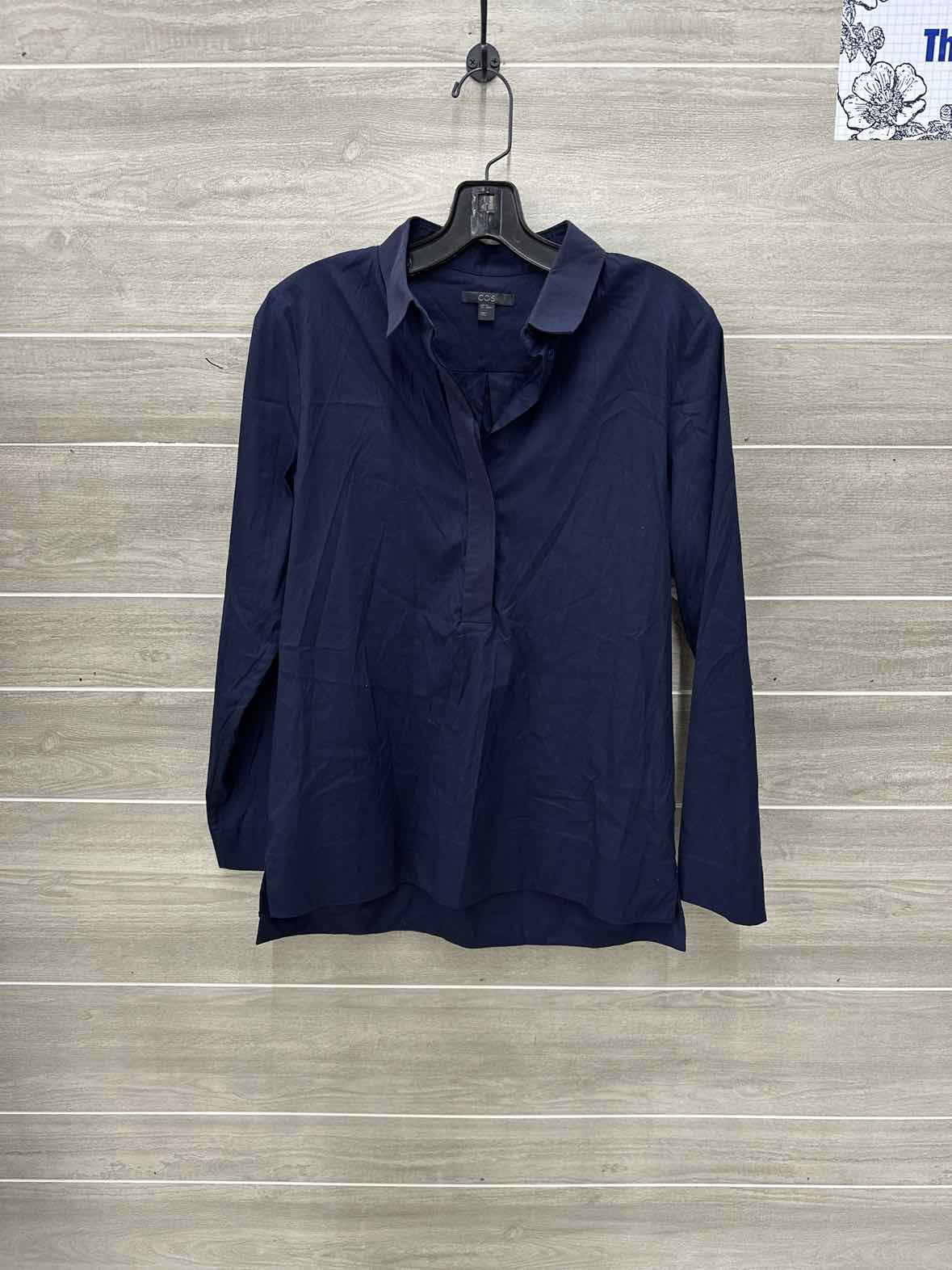 COS Navy Womens Size Small Shirt