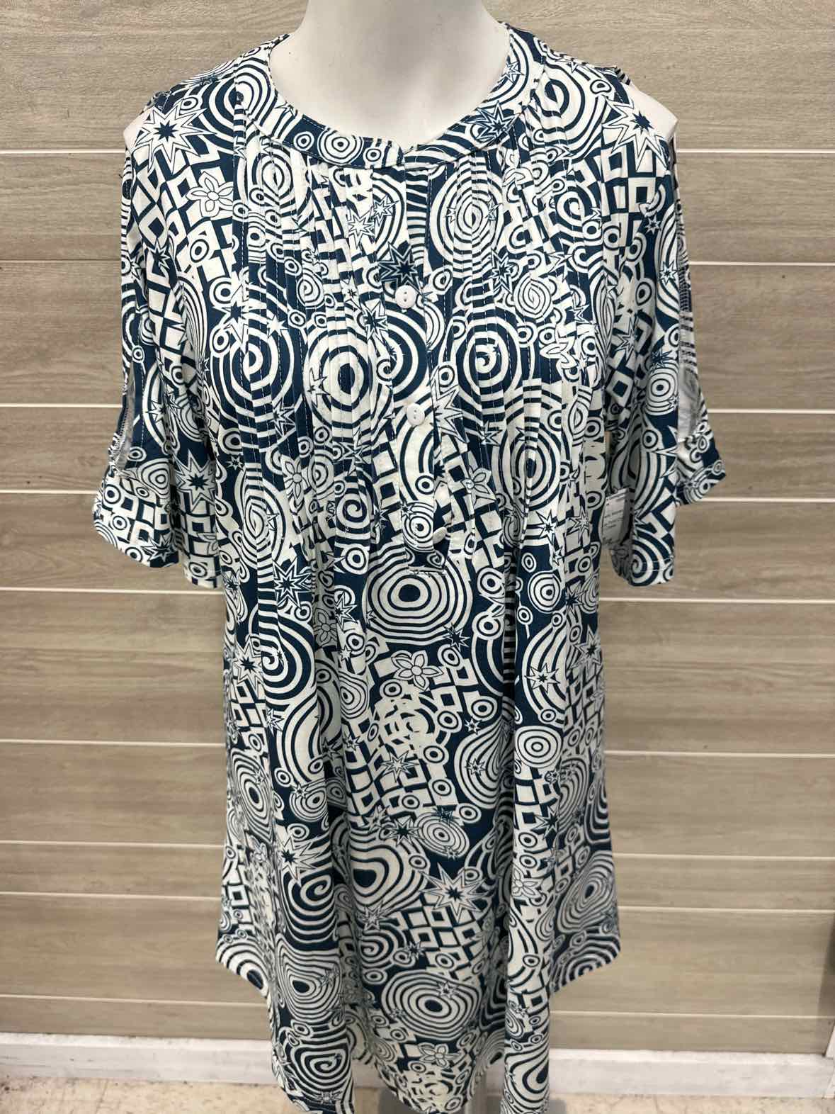 Reborn Size 6/8 Blue Womens Dress
