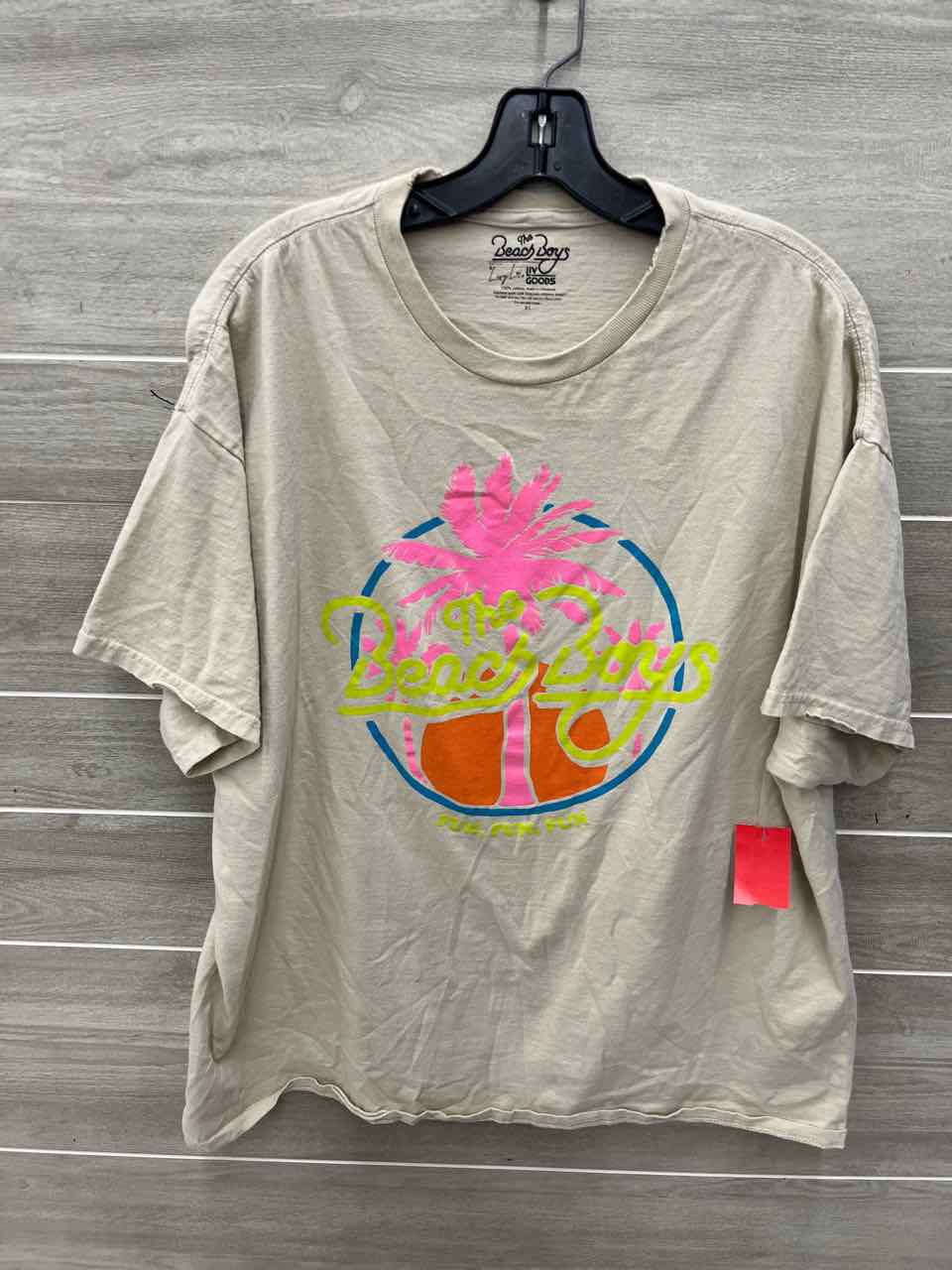 Size 16/18 Tan Plus Shirt