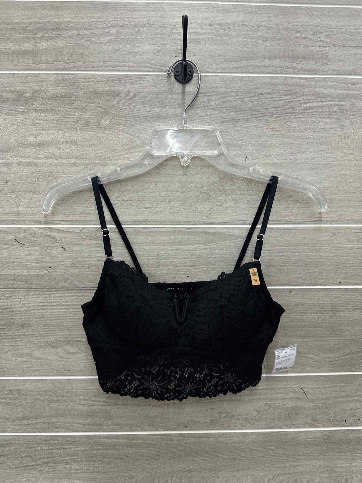 PINK Size M Black Womens Bra