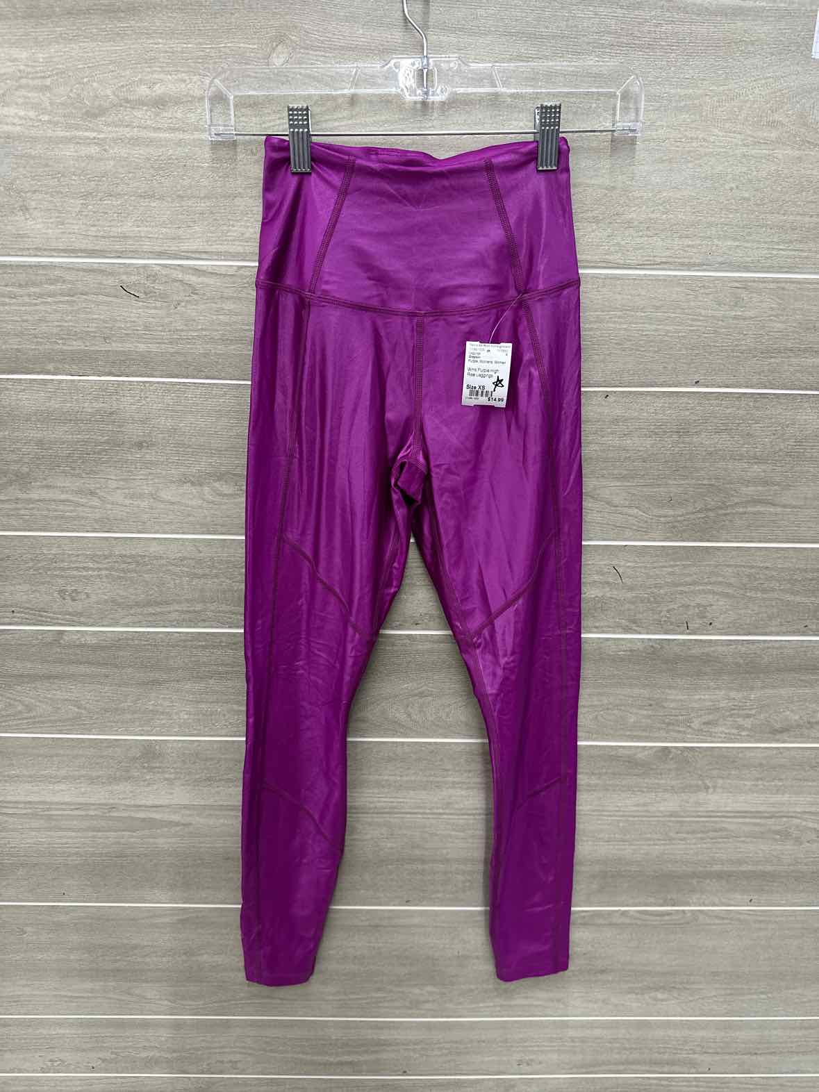 Greyson Size XS Purple Womens Leggings