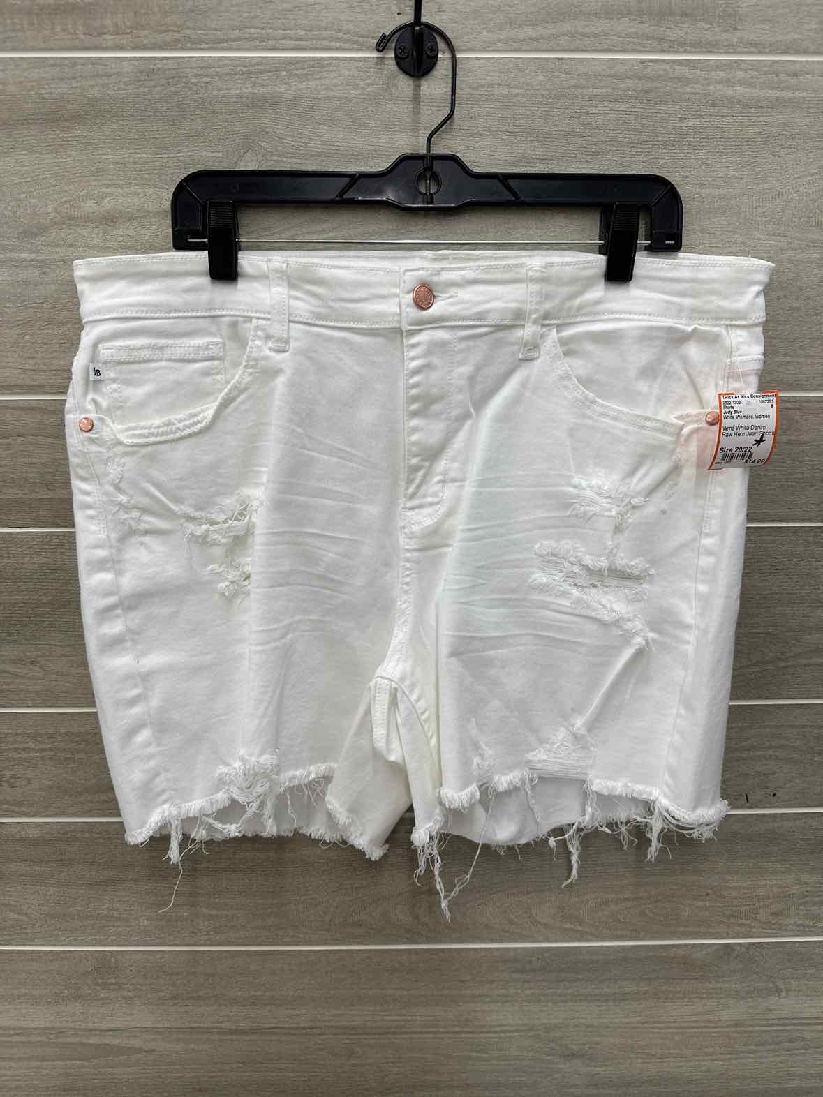 Judy Blue White Womens Women Size 20/22 Shorts