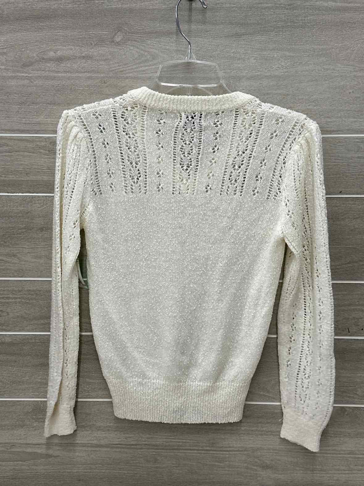 Cream Womens Size Small Sweater
