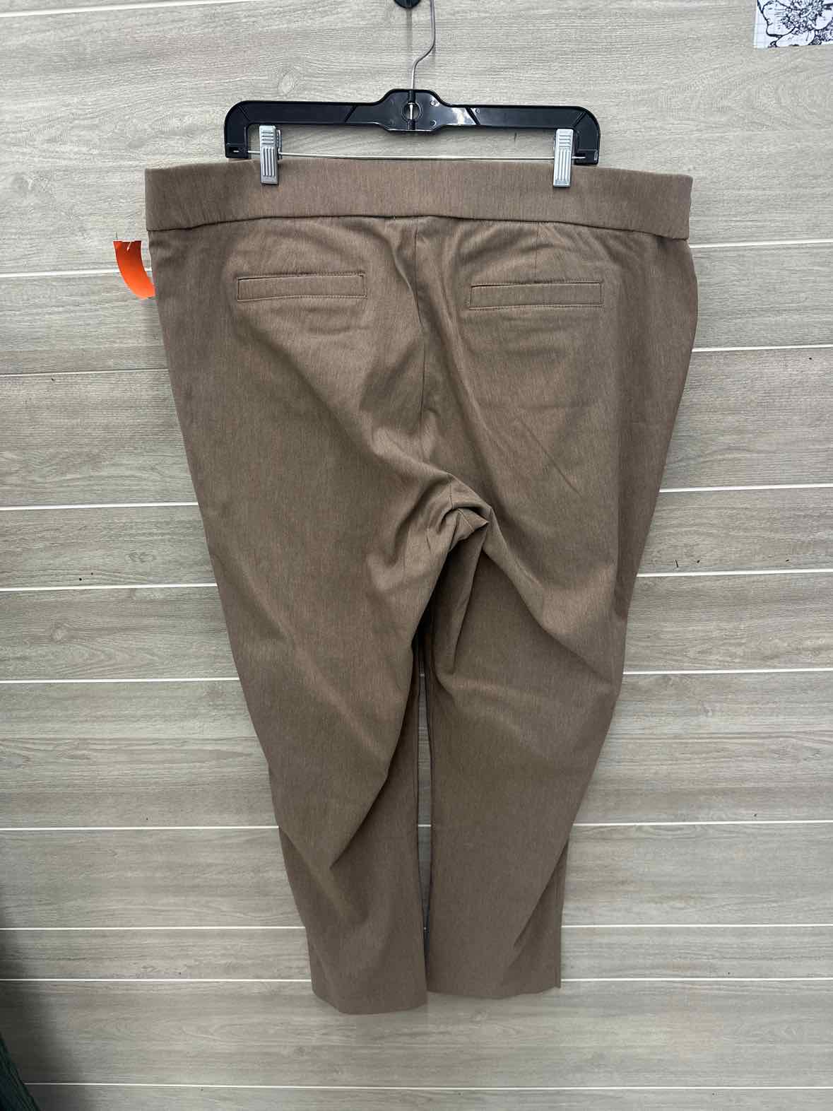Briggs Size 18W Taupe Plus Pants
