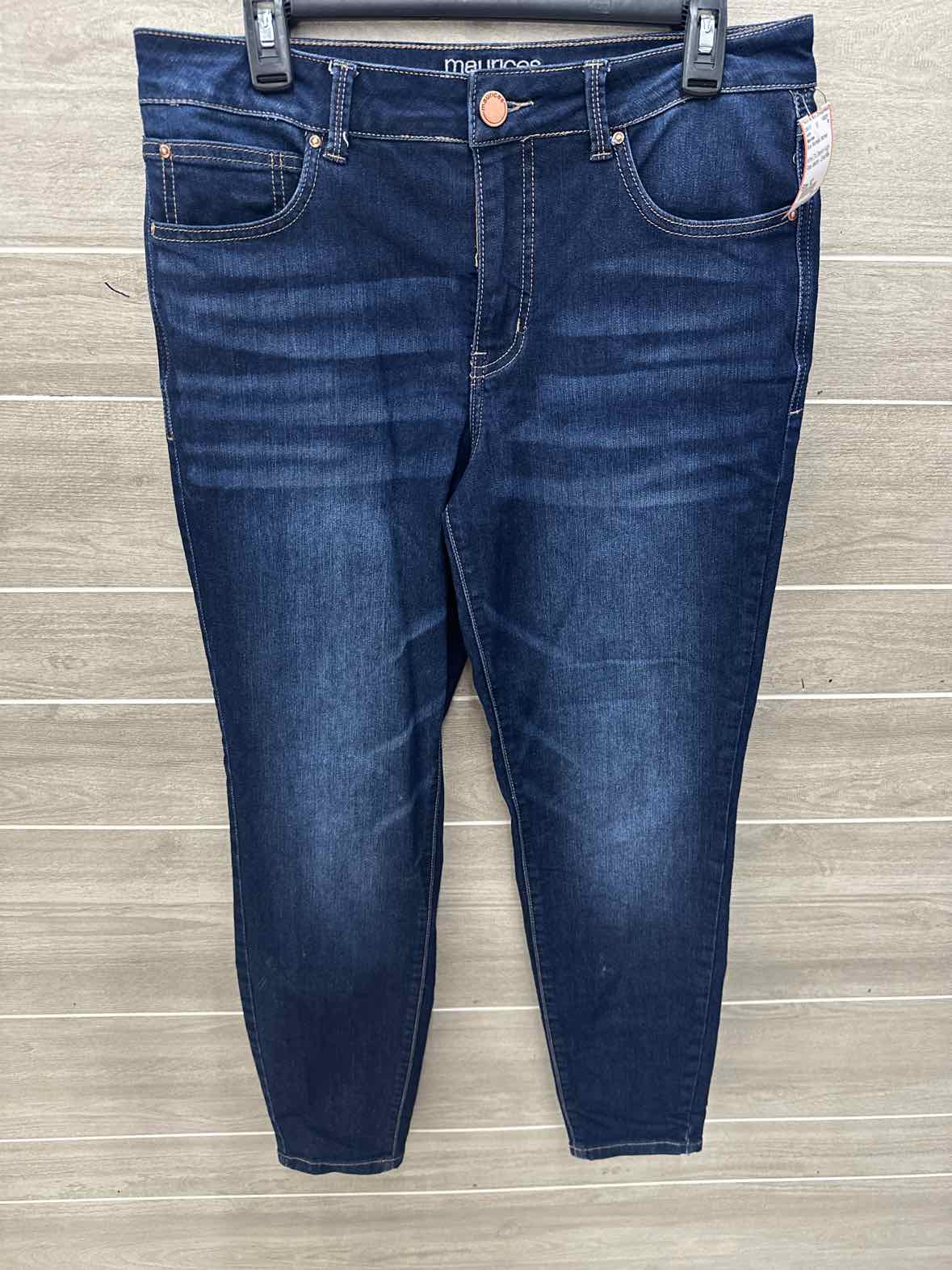 Maurices Blue Womens Women Size 12 Jeans