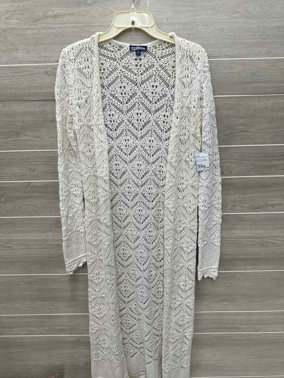 Freshman Size S Cream Womens Sweater