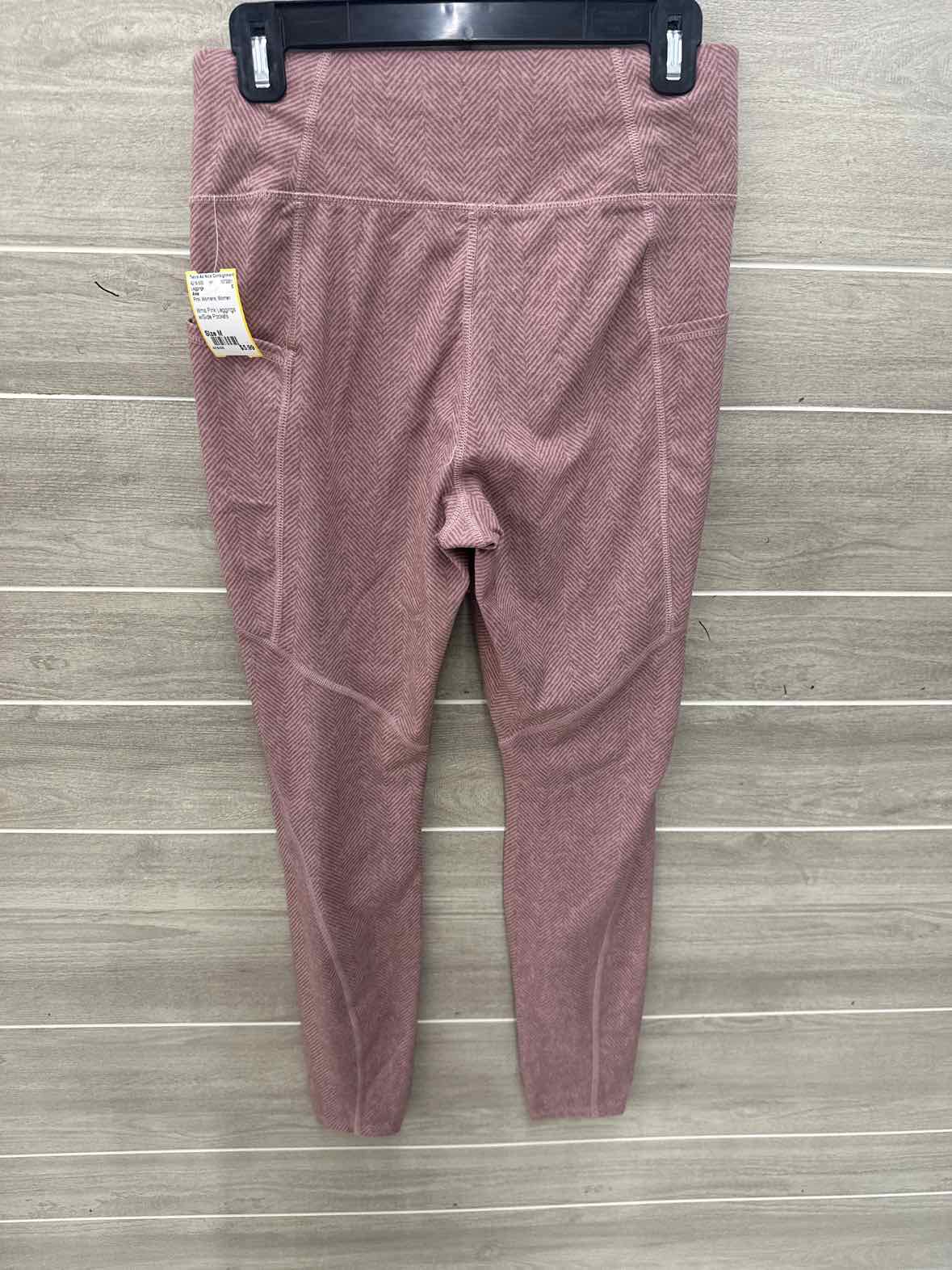 Avia Pink Womens Women Size M Leggings