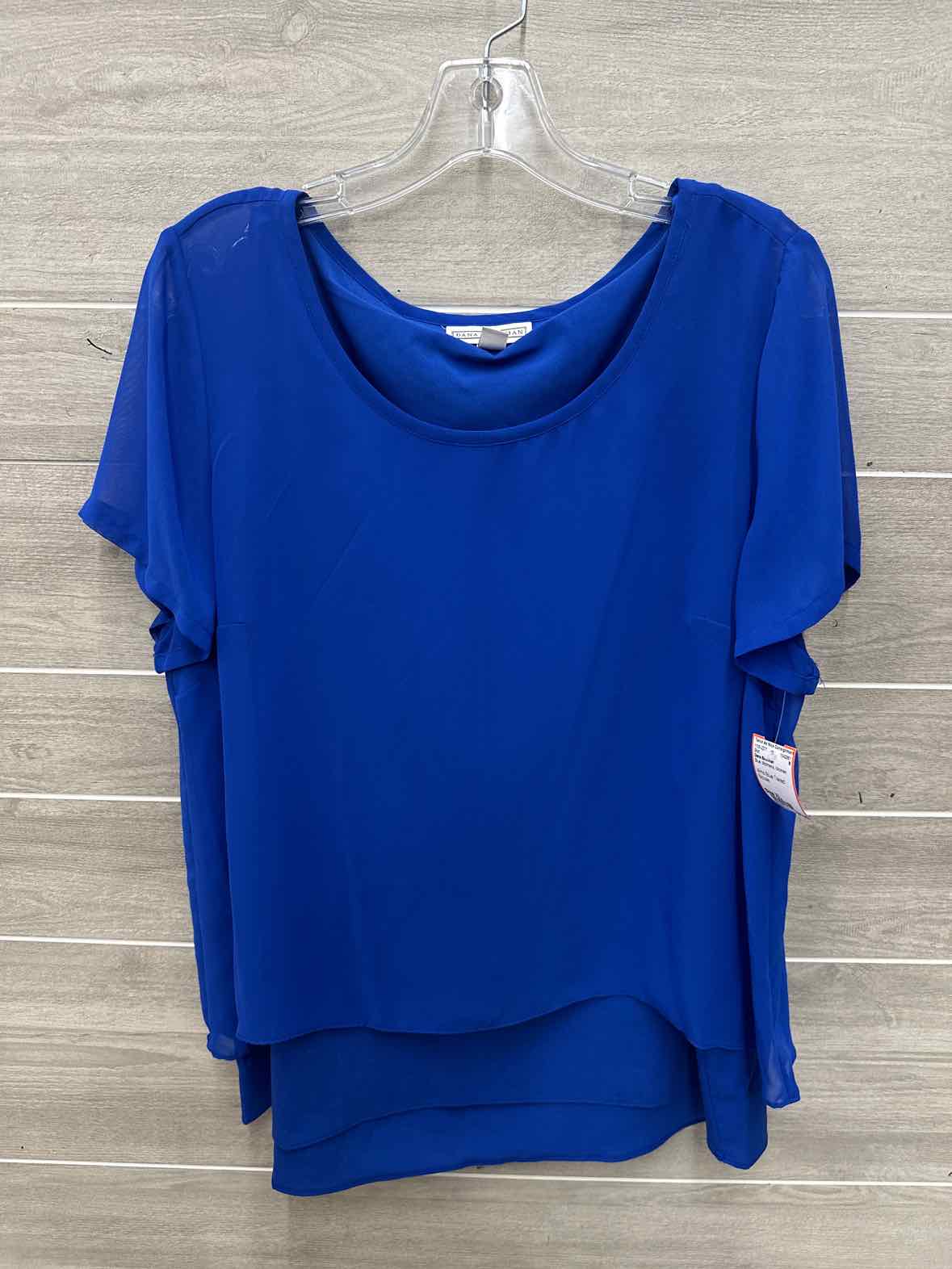 Dana Buchman Size XL Blue Womens Shirt