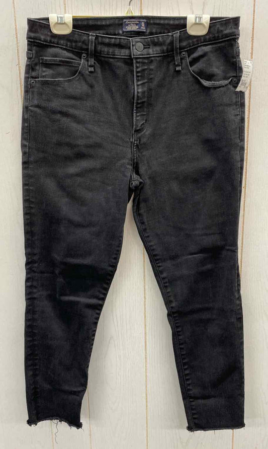 Abercrombie & Fitch Black Womens Size 14 Jeans