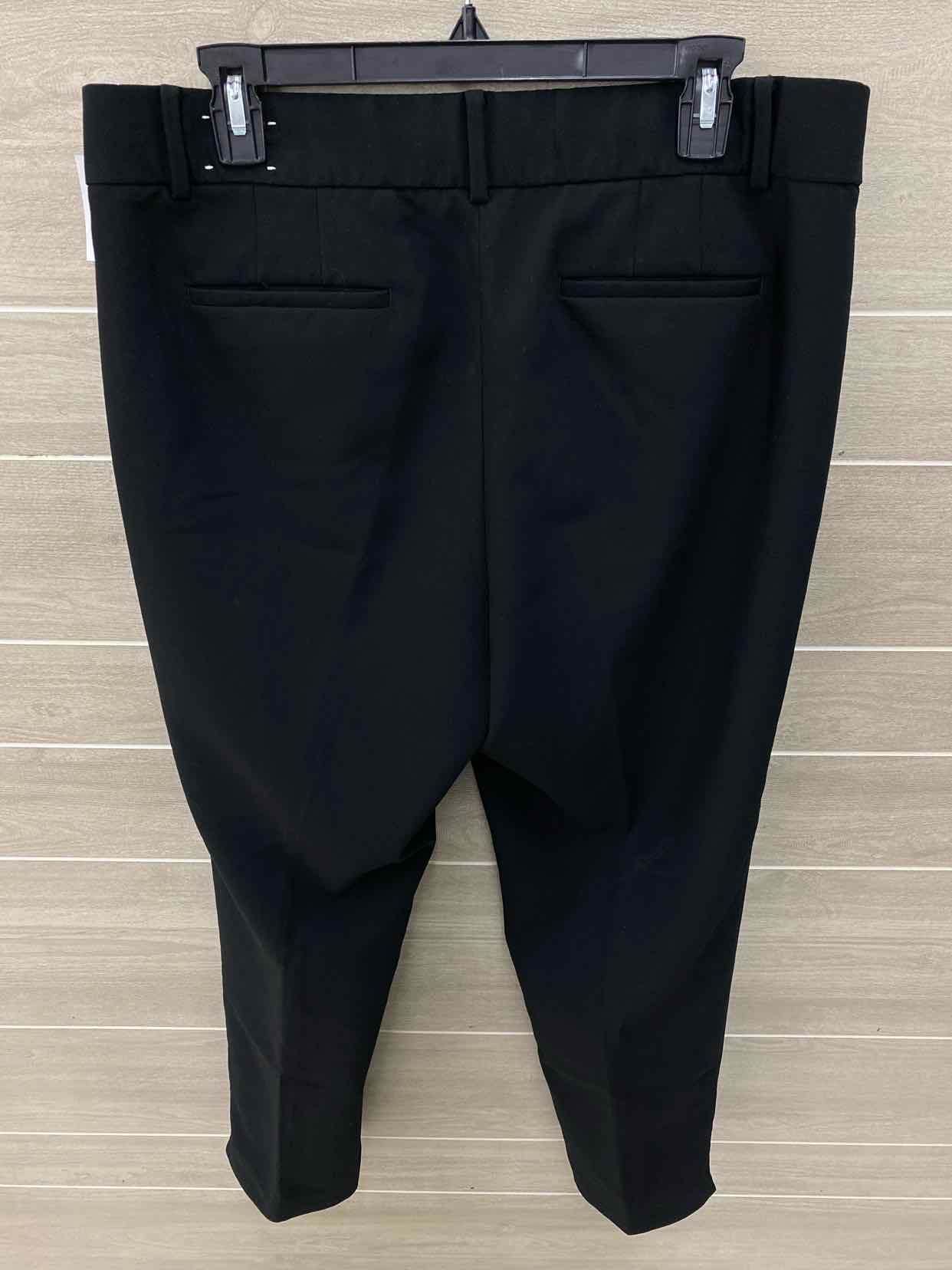 Talbots Black Womens Size 14 Pants