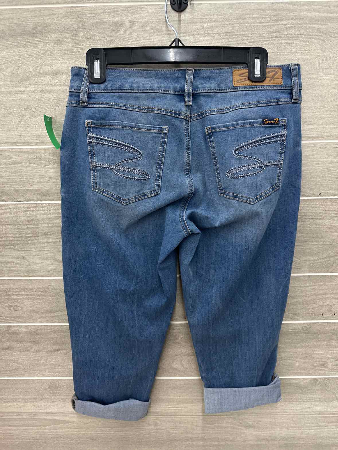 Seven7 Blue Womens Size 8 Jeans