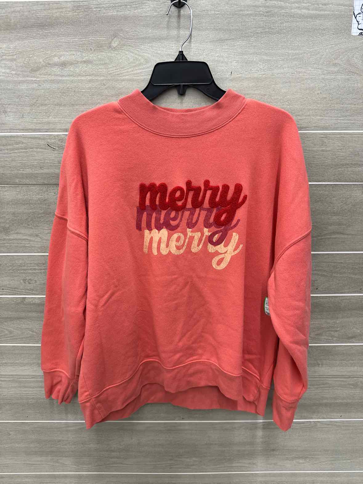 Maurices Size XL Coral Womens Sweatshirt