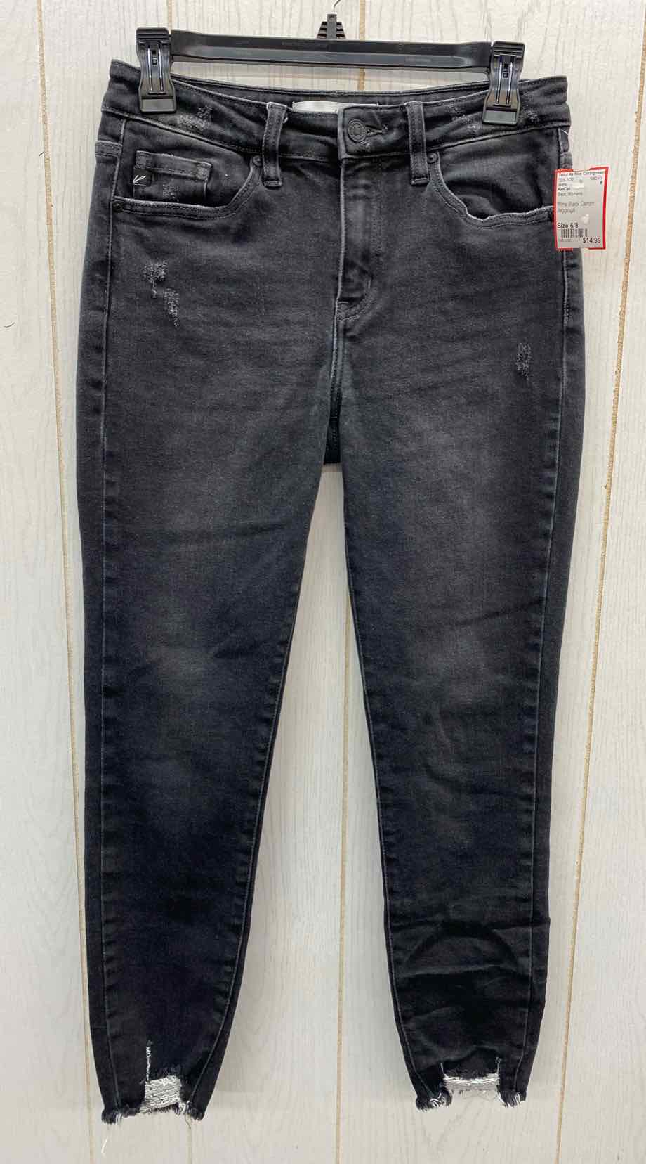 KanCan Black Womens Size 6/8 Jeans