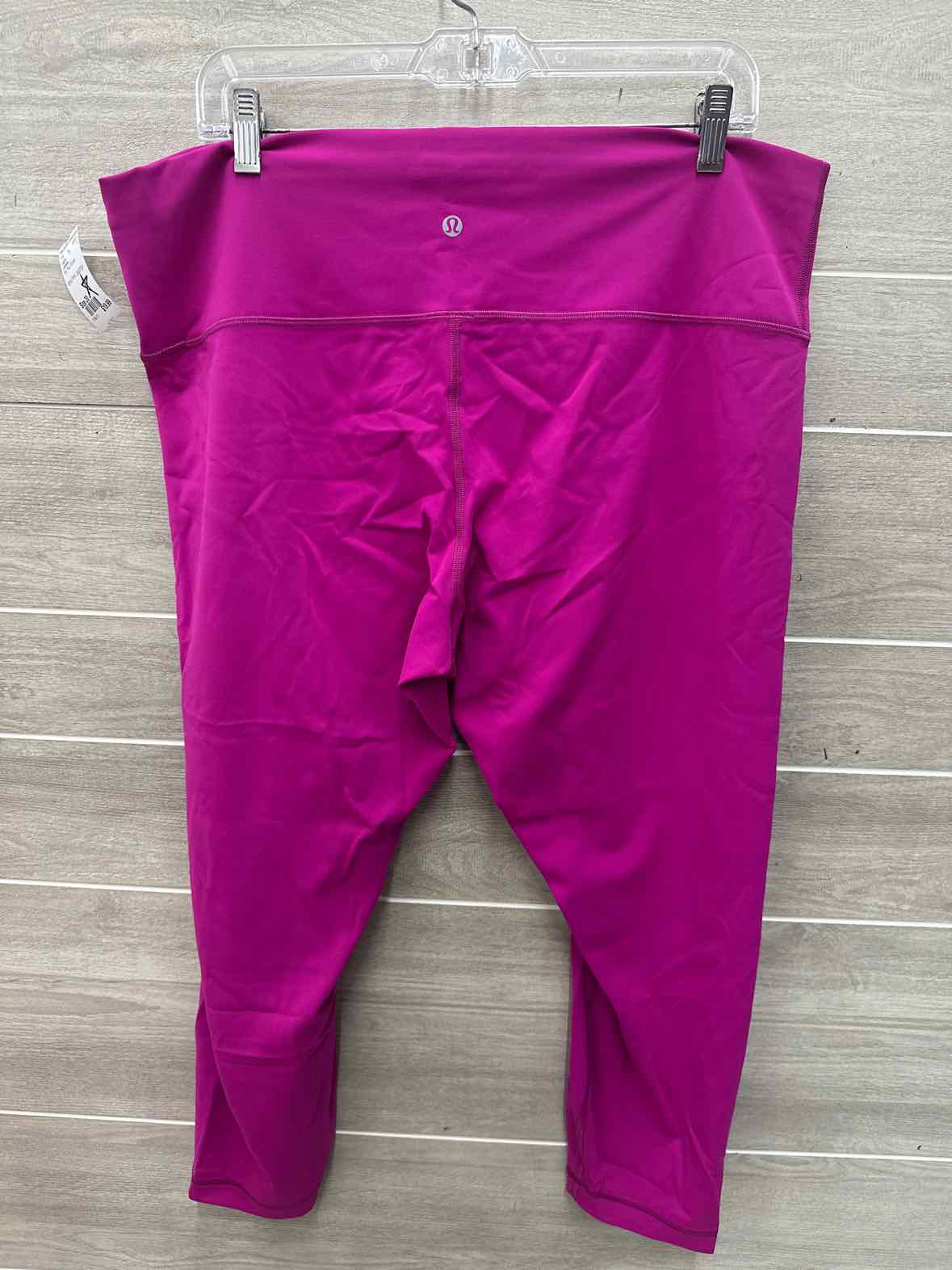 Lululemon Size 20 Pink Plus Leggings