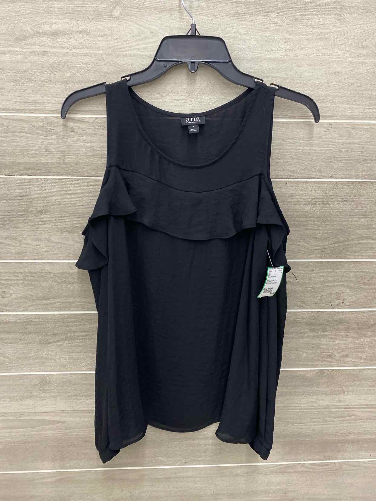 ANA Black Womens Size Small Shirt