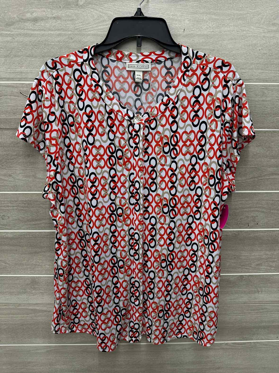Dana Buchman Size XXL White Plus Shirt