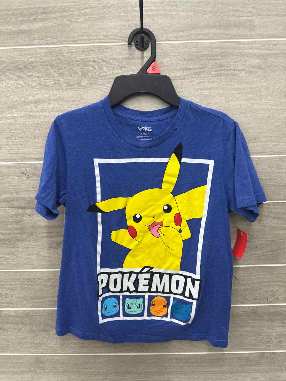 Pokemon Boys Size 7/8 Shirt