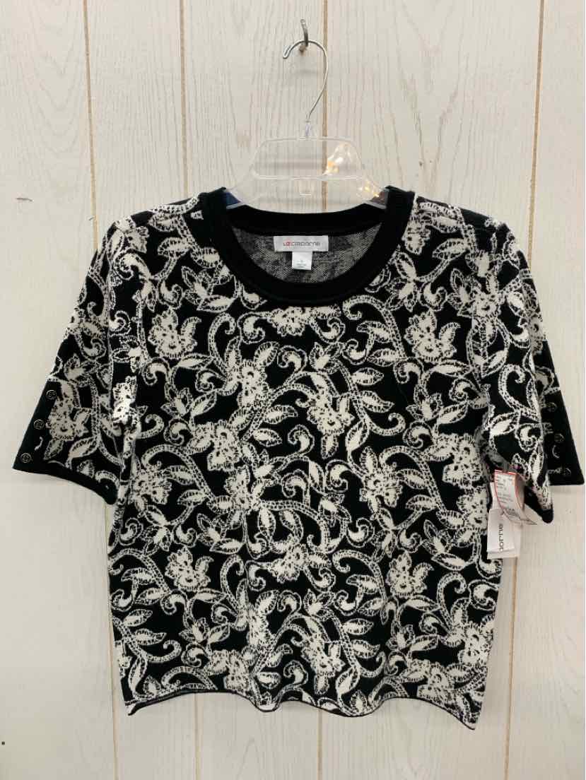 Liz Claiborne Black Womens Size Small Sweater